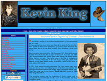 Tablet Screenshot of kevinking.250x.com